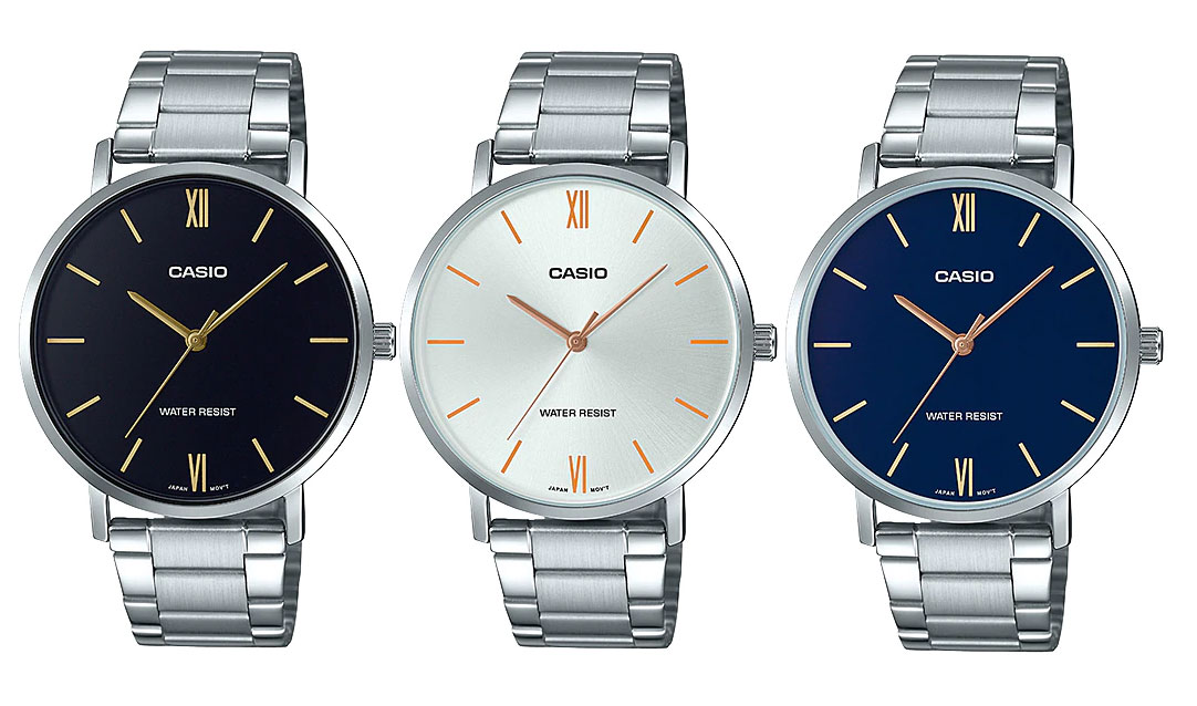 [Casio 2019] MTP-VT01 mang vẻ cổ điển sang trọng | Thông tin đồng hồ Casio